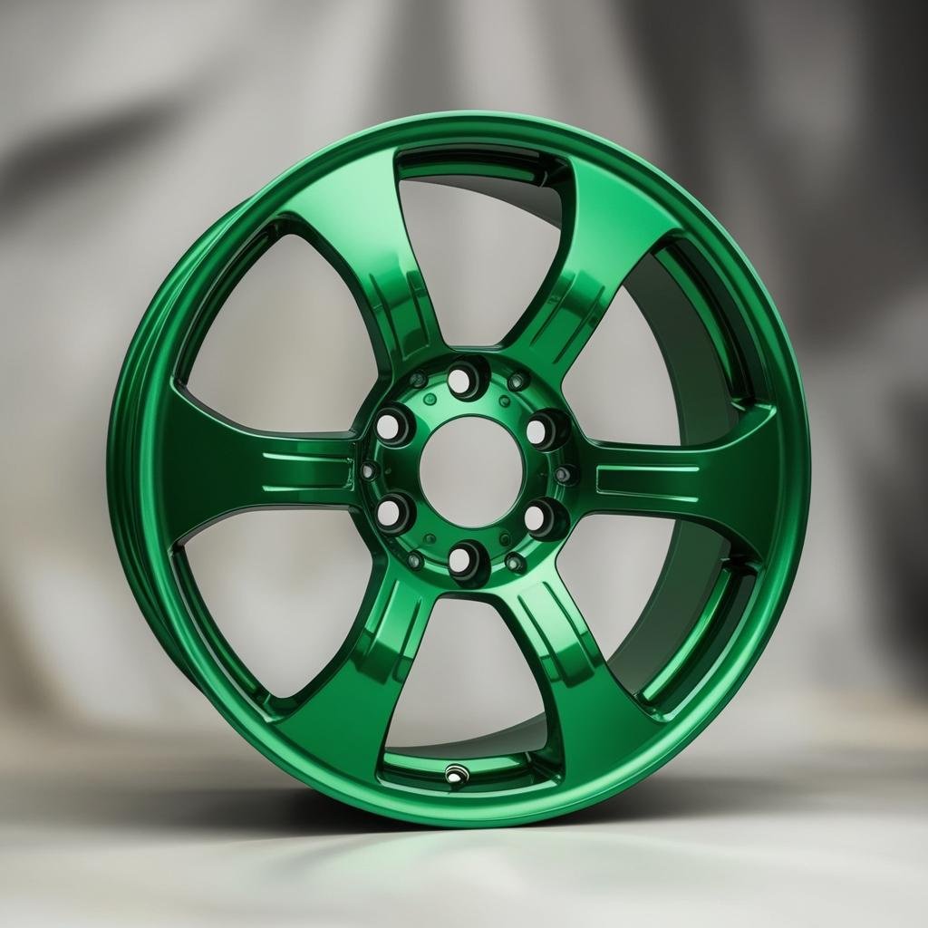 Metallic Green Lightning