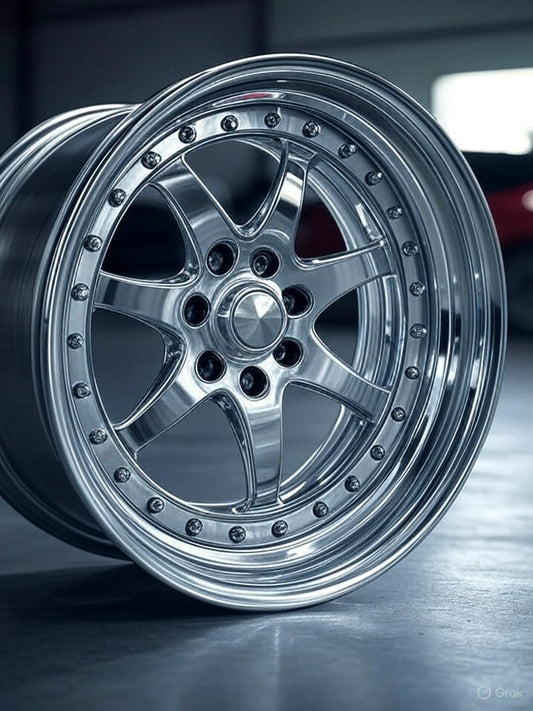 Spoked Chrome Rim