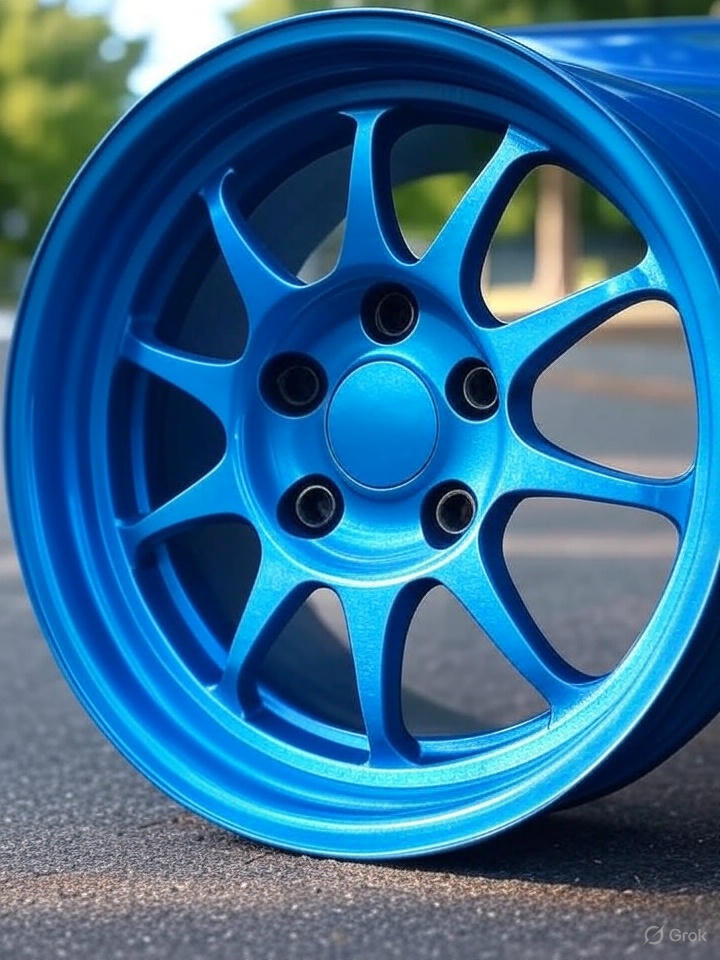 Did Rims Blue Metallic Blue – Rockin' Rims